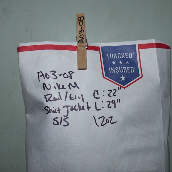 Nike Coaches Performance Short Sleeve Crimson and Grey Jacket CW3430-620 Size L - Picture 10 of 11